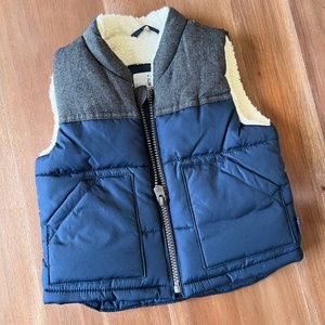 Baby GAP Sherpa Lined Puffer Vest